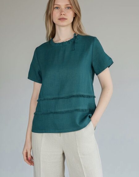 stilinga lininė palaidinė