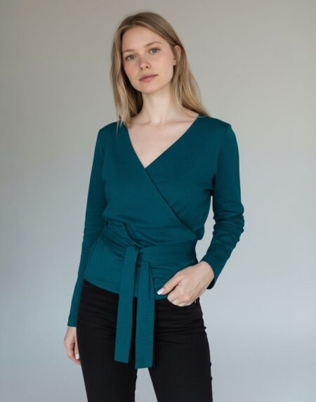 turkio spalvos surišama palaidinė