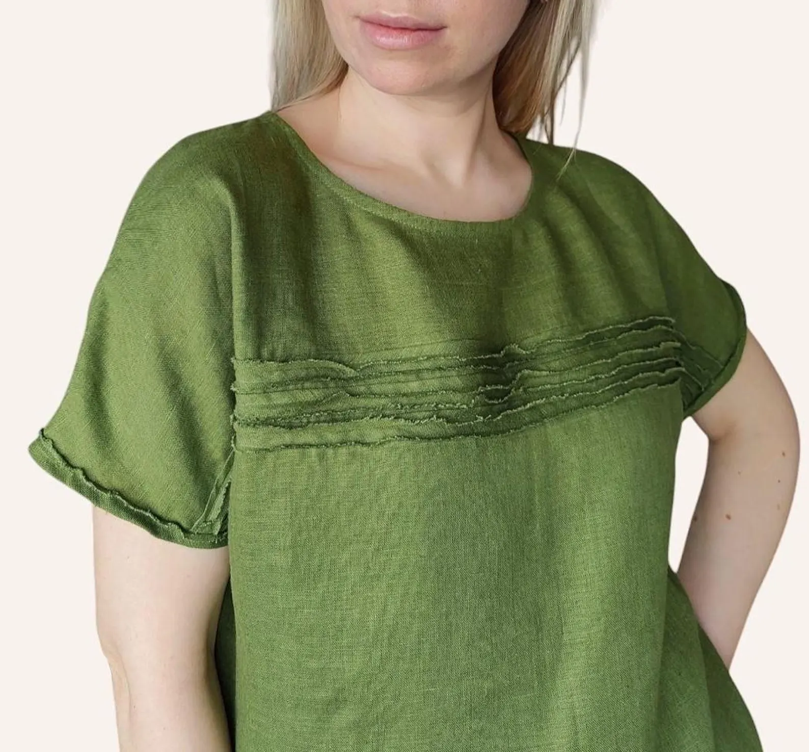 Lininė palaidinė moterims - Image 2