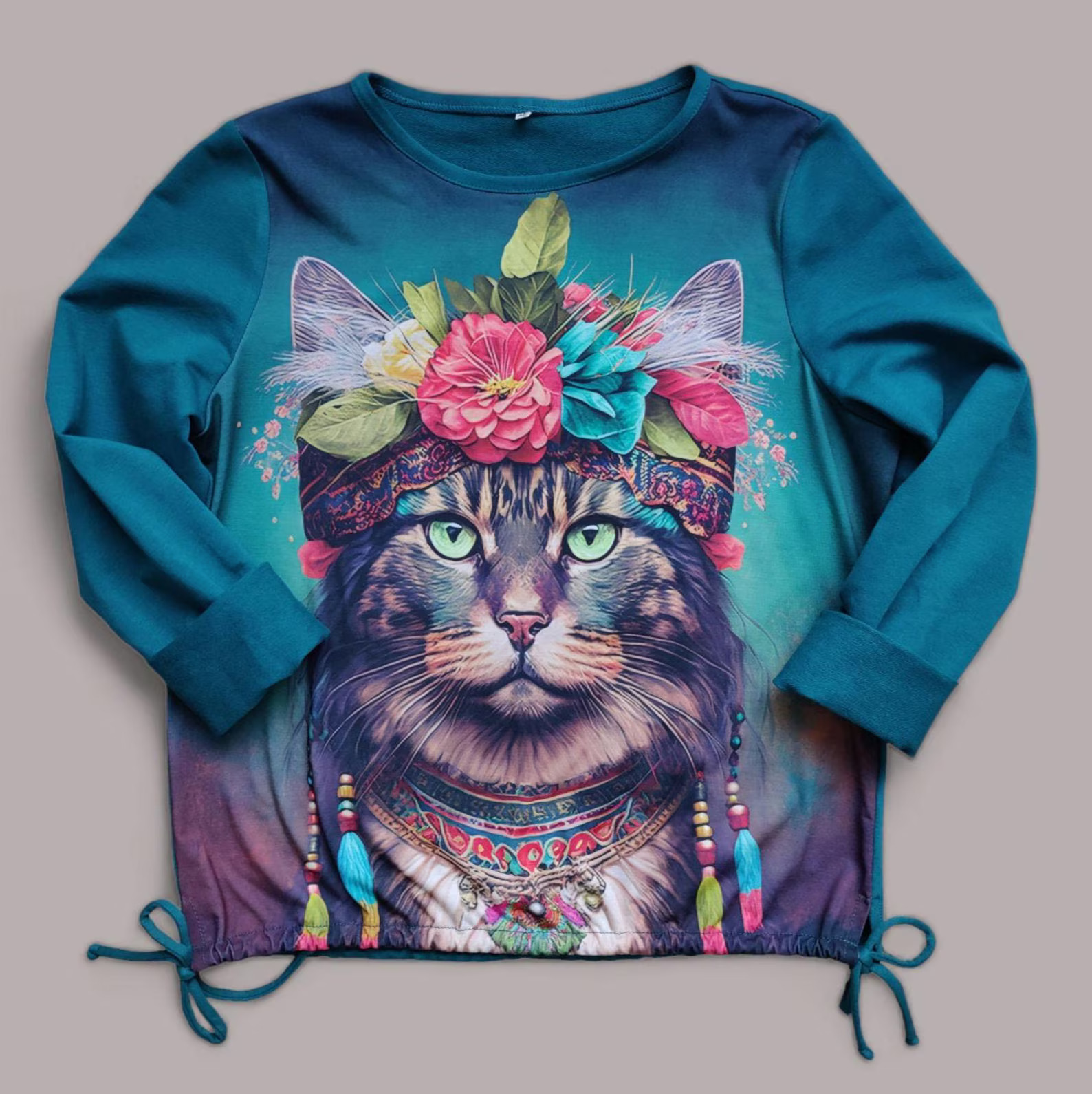 Palaidinė su katinu, M dydis - Image 2