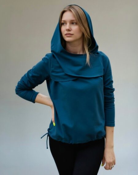 plonas džemperis su gobtuvu