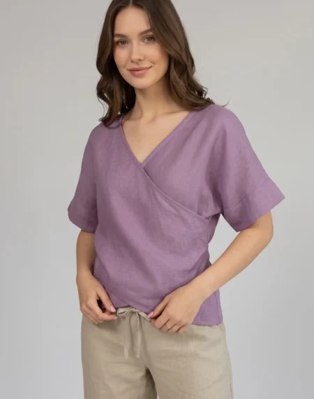 violetine linine palaidine