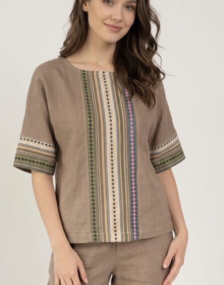 lininė boho palaidinė