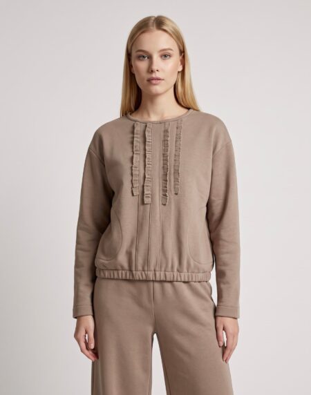 laisvalaikio kostiumas taupe